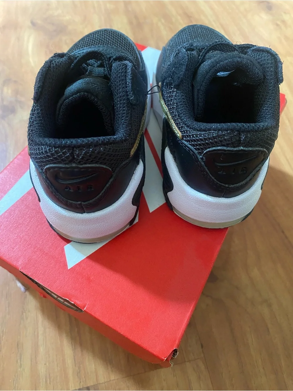 Nike Air Max Excee (TD) Kids Black and Gold